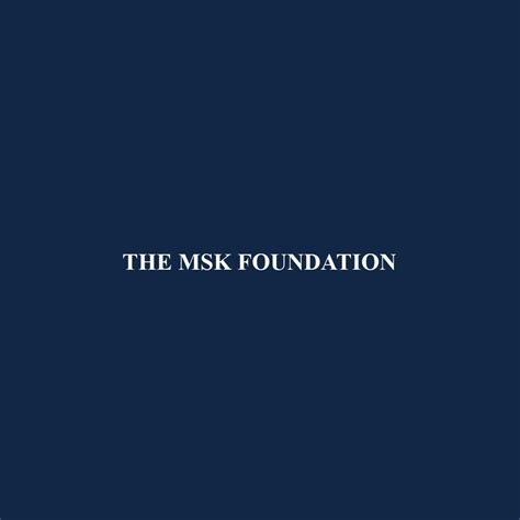 msk donations.
